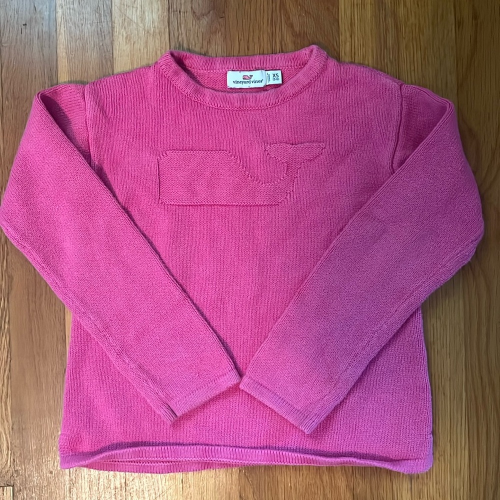 Vineyard vines, pink XS sweater.